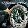 imageTurtle Wax 53744 Hybrid Solutions Hyper Foam Wheel and Tire Cleaner Spray on Heavy Duty Formula for Both Wheels and Tires Brake Dust Remover Clean and Prep for Tire Shine Gallon 128 Oz