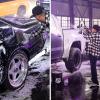 imageTurtle Wax X Mister Cartoon 54253 Slick Foam Wash and Wax Clean and Protect in One Step pH Neutral Formula High Shine Finish Safe for Cars Trucks SUVs RVs Motorcycles and More 48 oz