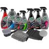 imageTurtle Wax 54328 Hybrid Solutions Complete Ceramic Car Care Kit Car Wash Spray Wax Coating Detailer Tire and Wheel Care For Clean Shine Water Beading and Lasting Protection 17 Piece Kit