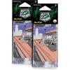 imageTurtle Wax X Mister Cartoon 54300 Air Fresh Odor Neutralizing Hanging Paper Air Freshener Long Lasting For Car and Home 6 Count 2 Packs Of 3 New Ride Fragrance