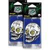 imageTurtle Wax X Mister Cartoon 54302 Air Fresh Odor Neutralizing Hanging Paper Air Freshener Long Lasting For Car and Home 6 Count 2 Packs Of 3 Midnight Fragrance