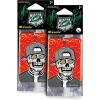 imageTurtle Wax X Mister Cartoon 54304 Air Fresh Odor Neutralizing Hanging Paper Air Freshener Long Lasting For Car and Home 6 Count 2 Packs Of 3 Mr LowLo Fragrance