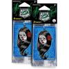 imageTurtle Wax X Mister Cartoon 54305 Air Fresh Odor Neutralizing Hanging Paper Air Freshener Long Lasting For Car and Home 6 Count 2 Packs Of 3 Dreamer Fragrance