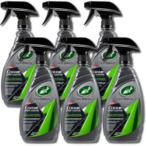imageTurtle Wax 53409 Hybrid Solutions Ceramic Spray Coating Incredible Shine and Protection for Car Paint Extreme Water Beading Safe for Cars Trucks Motorcycles RVs and More 16 oz Pack of 196 Fl Oz Pack of 1