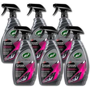 imageTurtle Wax 53413 Hybrid Solutions Ceramic 3in1 Detailer Waterless Wash and Ceramic Wax Detailing Spray Cleans Shines and Protects Paint Glass and Wheels Repels Water and Dirt 32 oz Pack of 1192 Fl Oz Pack of 1