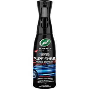 imageTurtle Wax 53837 Hybrid Solutions Pure Shine Detailer Misting Spray Graphene Infused for Ultimate Shine Water Beading Safe on All Exterior Surfaces 20 oz Pack of 1