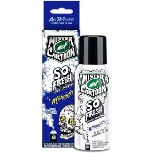 imageTurtle Wax X Mister Cartoon 54229 So Fresh Odor Eliminating Fogger Car Air Freshener Long Lasting Scent For Car and Home 2 oz Pack of 1 Midnight Fragrance