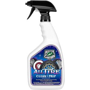 imageTurtle Wax X Mister Cartoon 54250 All Tire Clean and Prep Cleans and Rejuvenates FastActing Formula Jet Black Appearance Brightens White Walls Perfect for Cars Trucks and Motorcycles 32 oz